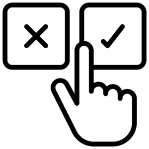 marketing ad platform selection icon